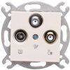 Karre Gniazdo Tv-2xsat, Kolor Krem / 90963753