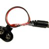 Wtyk Adapter DC 2,5x5,5mm na klips 6F22