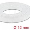 20694 Braided Sleeving stretchable 5 m x 12 mm white
