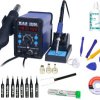 Stacja lutownicza WEP 898BD LED +DODATKI PACK6
