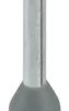 Insulated wire end ferrule, 0.14 mm², 12.5 mm/8 mm long, UL 486F-E, gray, 3203011