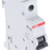 Wyłącznik nadprądowy MCB, Typ C, 1-biegunowy, 16A, 253V, 72V, na szynę DIN, ABB S201-C16, S200