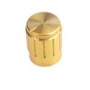Gałka potencjometru GZL13 ZŁOTA 13mm /440