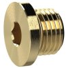 Locking screw, L 10 mm, 25 bar, brass, for compressed air/pneumatics, 135962