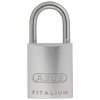 ABUS 277795 86TIIB/45mm TITALIUM™ Padlock Without Cylinder S/S Shackle