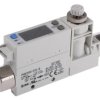 Czujnik przepływu 1 → 50 L/min SMC PNP Kompaktowy 24 V dc LED