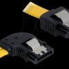 82493 Cable SATA 50cm yellow li/ge Metall