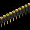 MK 01 14 G Socket, 1-row, 1 x 14 - 2.54 mm