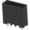 Pin header, 3 pole, pitch 5.08 mm, straight, black, 1-178136-5