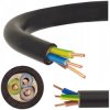 Kabel prądowy YKY 0,6/1kV 3x2,5 drut do ziemi Elektrokabel /100m/