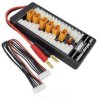 Adapter Charger 6x XT60 - Parallel Charging of up to 6 Batteries - Banana Connector for the Charger