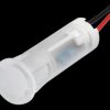 QS83XXW24 Indicator LED, 24 V DC, 8 mm, wired, white