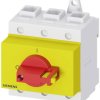 czerwony, żółty 3 styki 50 mm² 125 A 690 V/AC Siemens 3LD28300TK13