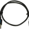 Kabel; USB; COKBD; wtyk USB-A 2.0; wtyk USB-C; 0,5m; czarny; okrągły; PVC; VENTION; RoHS