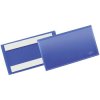 Durable 176207 Label Holder Self-Adhesive Blue 163x67mm 50 Pieces