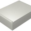 Aluminum enclosure, (L x W x H) 280 x 200 x 72 mm, gray (RAL 7038), IP66, 042028070