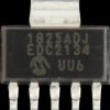 MCP1825T-ADJE/DC LDO regulator, Uin 2.6..6.0V, Uout 0.8..5.0V, SOT23-5