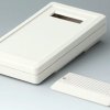 ABS handheld enclosure, (L x W x H) 152 x 83 x 33.5 mm, gray white (RAL 9002), IP65, A9073307