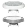 AR111 G53 12V 11W cw mat 110deg; Elgo biała 4720