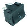 Rectangular On-On Rocker Switch DPDT 10A