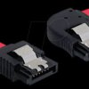 82606 Cable SATA 30cm red re/ge Metall