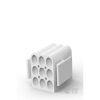 TE Connectivity 1-480585-0 Pin & Socket Conns Plug Housing 9P Male Unshrouded