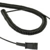 Kabel zestawu słuchawkowego plusonic 111169 1.00 m czarnyczarny