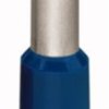 Insulated wire end ferrule, 16 mm², 28 mm/18 mm long, DIN 46228-4, blue, 216-210