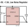 1.5A, Low Noise, Negative Linear Regulator with Precision Current Limit