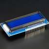 Assembled Standard LCD 16x2 + extras - White on Blue