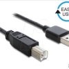85553 USB 2.0 cable, A plug to A plug, 5 m