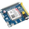 Waveshare SIM7600E LTE Cat-1 HAT for Raspberry Pi, 3G / 2G / GNSS as well, for Southeast Asia, West Asia, Europe, Africa