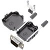 Encitech 6355-0001-01 D-Sub Pin Strip Set 9 Pins Solder Bucket