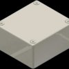 Aluminum die cast enclosure, (L x W x H) 60 x 55 x 30 mm, silver, IP54, AL 1.0