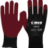 Cimco 141243 Winter Soft dunkelrot/schwarz Winyl Rękawice robocze Rozmiar rękawic: 11, XXL EN 388 1 par(a)