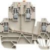 Disconnect/test-disconnect terminal block, screw connection, 0.5-4.0 mm², 24 A, 8 kV, dark beige, 1247290000