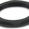 Counter nut, M63, 75 mm, black, 1411220