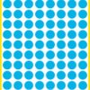 3011 Marking points, 8 mm, blue