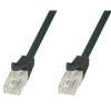 Patch Cord Cat5e Utp 0,25M Czarny Cca