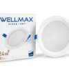 Oprawa downlight wpuszczana okrągła 24W 1920 lm Neutralna 4000K / GOL1DLRRN24