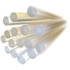 Rapid 40302800 GEN-T Transparent Multi Purpose Glue Sticks 12mm x 295mm 2.5kg
