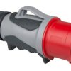 Wtyczka przenośna 32A 5P 400V 6h IP44/54 GRIP 0253-6tt
