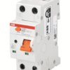 Wyłącznik różnicowoprądowy z członem nadprądowym RCBO, 2-biegunowy, 40A, na szynę DIN, ABB, S-ARC1 M C40