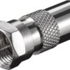 Adapter F: Wtyk F Wtyk Do Kabla Koncentrycznego - Połączenie, Materiał...