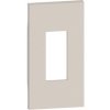 LIVING NOW Plakietka RJ11/45 - 2 moduły - piaskowy beż KM07M2 LEGRAND