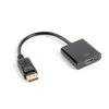 Adapter DisplayPort M - HDMI F czarny 10cm AD-0009-BK