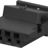 Socket, unequipped, 4 pole, straight, 1 row, black, 1-1355397-3