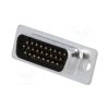 Wtyk D-SUB DB26 26-pin gęsty 3-rzędowy / MHHDS26-M-T-B-S