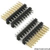 950-16-020-66 Connector h=16mm R=2.54mm 2X10 Pin THT W&P