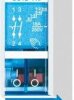 2-biegunowy elektromechaniczny wieloobwodowy wyłącznik impulsowy, 1 + 1 NO 16A - SS12-110-12V